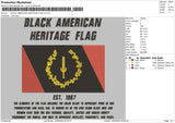 Black American Flag V2