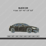 Black Car  embroidery