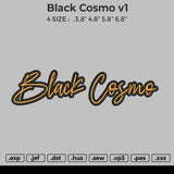 Black Cosmo V1