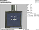 Blue De Chanel Embroidery