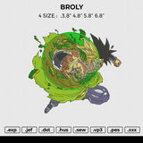 BROLY Embroidery