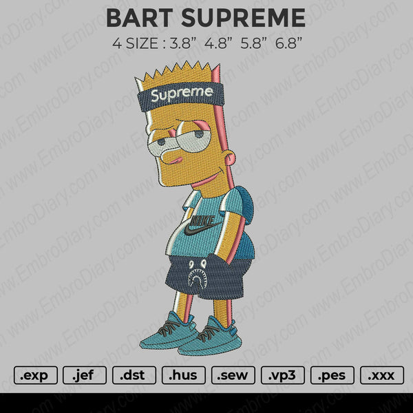Bart Supreme Embroidery