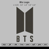 BTS Logo Embroidery