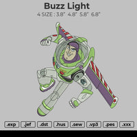 Buzz Lighter Embroidery