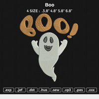 Boo Embroidery