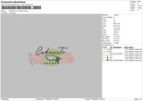 Cafecioto Embroidery File 6 sizes