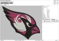 CARDINALS Embroidery