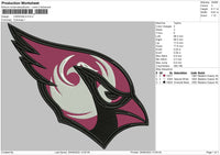CARDINALS Embroidery