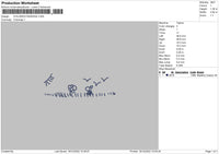 Children Drawing Embroidery File 6 sizes