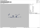 Children Drawing Embroidery File 6 sizes
