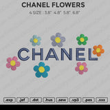 Chanel flower Embroidery
