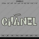 Chanel O Embroidery