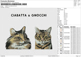 CIABATTA & GNOCCHI Embroidery