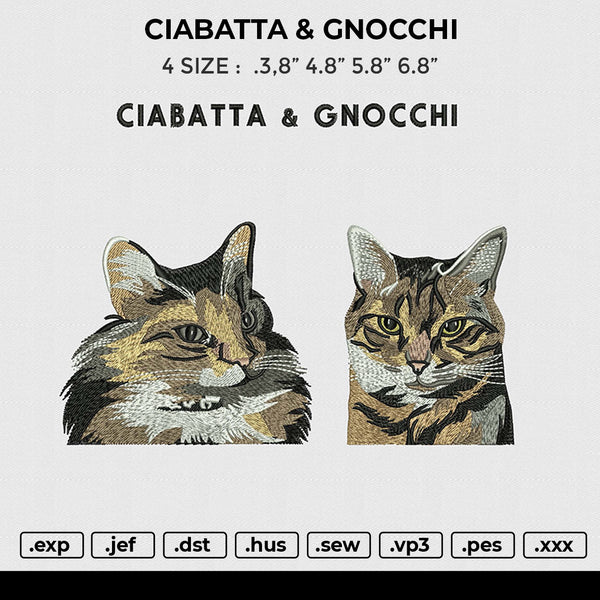 CIABATTA & GNOCCHI Embroidery