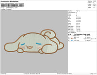 Cinnamoroll Embroidery