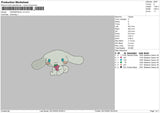 Cinnamo V5 Embroidery File 6 Sizes