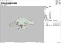 Cinnamo V5 Embroidery File 6 Sizes