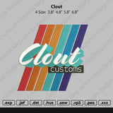 Clout embroidery