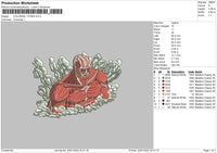 Colossal Titan Embroidery