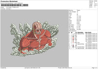 Colossal Titan Embroidery