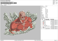 Colossal Titan Embroidery