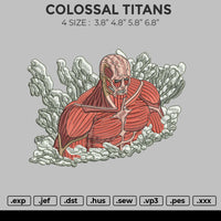 Colossal Titan Embroidery
