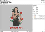 COMO LA FLOR Embroidery