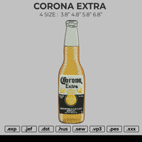 Corona Extra Embroidery