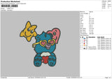 Crbr Embroidery File 6 sizes