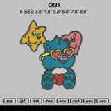 Crbr Embroidery File 6 sizes