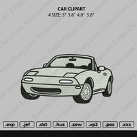Car Clipart Embroidery