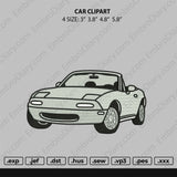 Car Clipart Embroidery