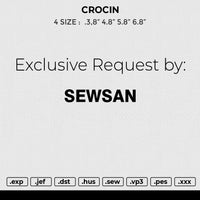 CROCIN Embroidery