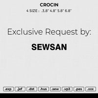 CROCIN Embroidery