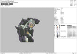 Crona Embroidery File 6 sizes