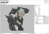 Crona Embroidery File 6 sizes