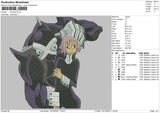 Crona Embroidery File 6 sizes