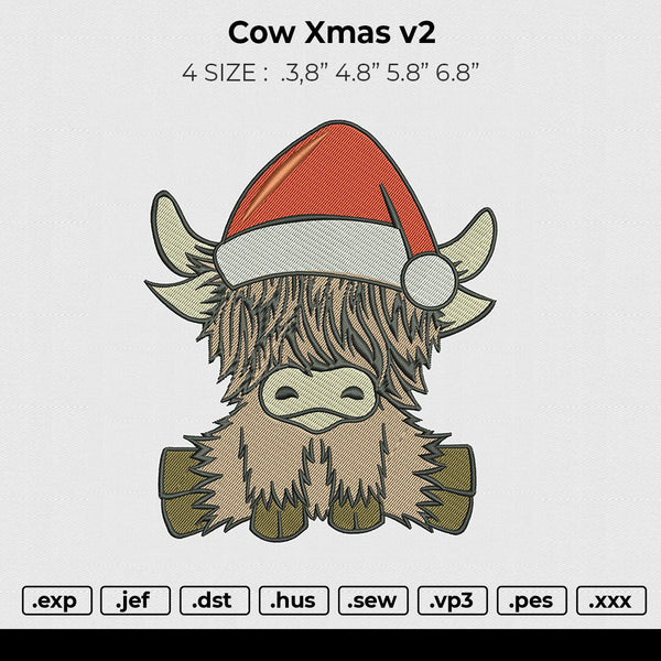 Cow Xmas V2