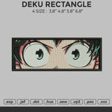Deku Rectangle Embroidery
