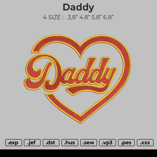 Daddy Embroidery