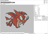 Deimon Devil Bats Embroidery