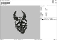 Devil Embroidery