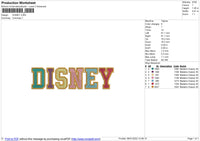 Disney Embroidery
