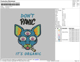 Dont Panic Embroidery