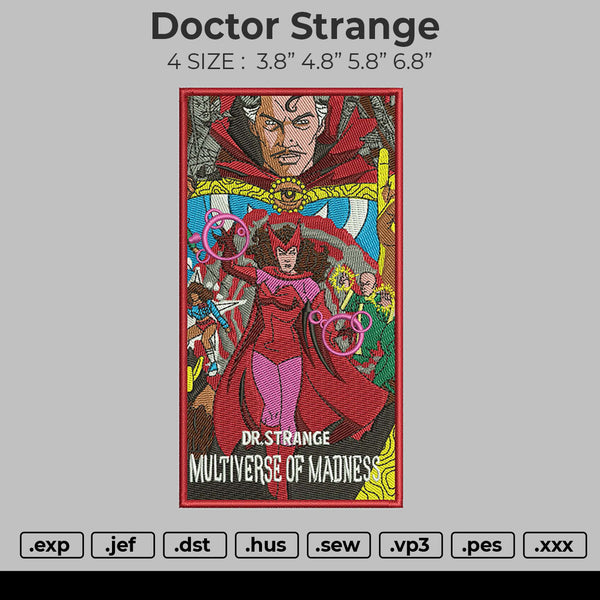 Doctor Strange Embroidery