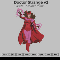 Doctor Strange v2 Embroidery