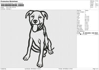 Dog Line v2 Embroidery