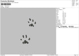 Dog Paw Embroidery