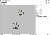 Dog Paw Embroidery