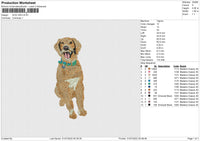 DOG v64 Embroidery
